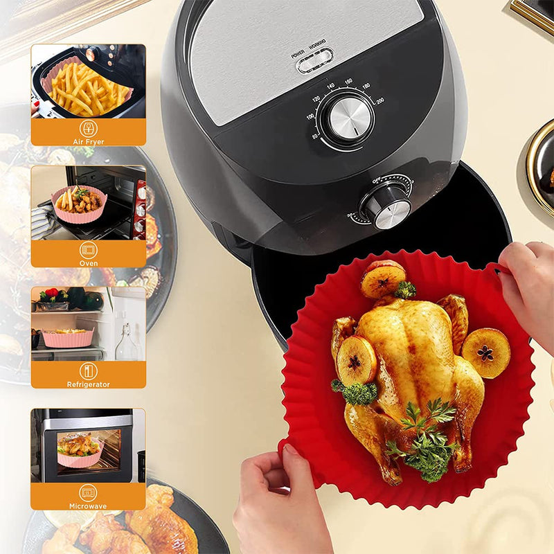 Air Fryer Silicone Mats or Liners for Non-Stick Air frying
